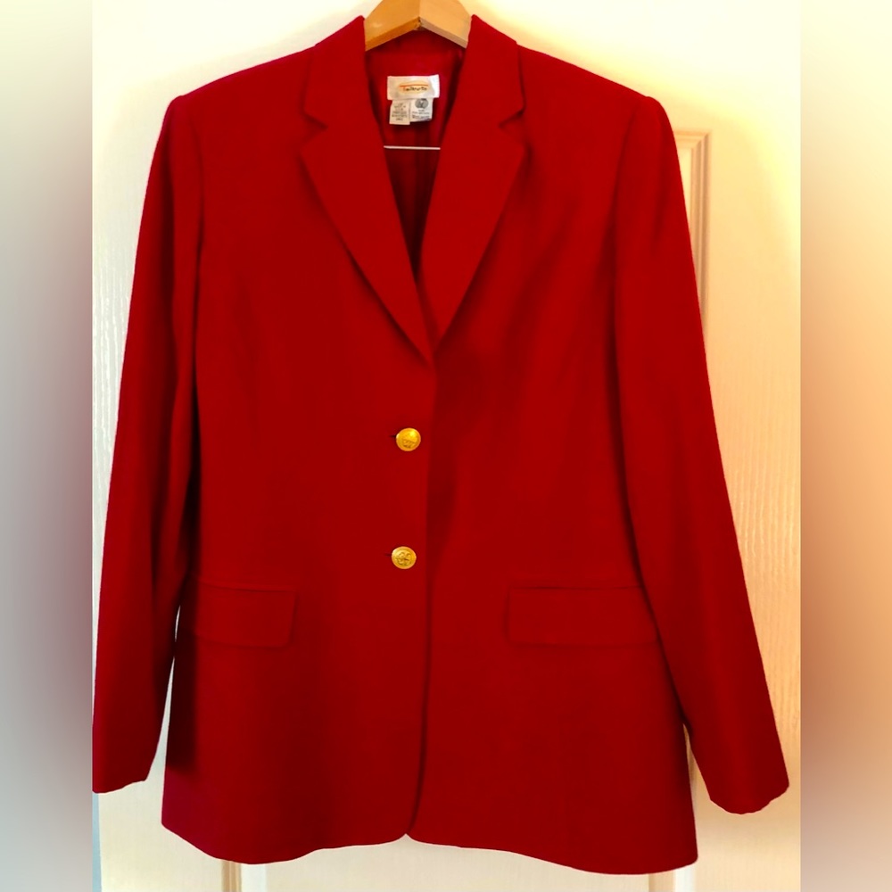 Talbots Red Blazer